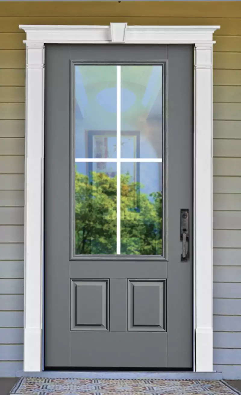 New Fypon entrance Combination to be installed