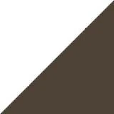 White Interior with Brown Exterior
