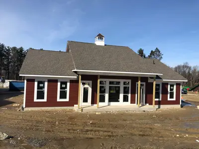 New construction wrapped for James Hardie siding in North Andover, MA - photo 14