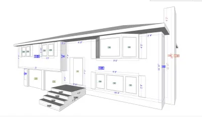 CertainTeed blue-gray siding on a raised-deck home in Walpole, MA - photo 13