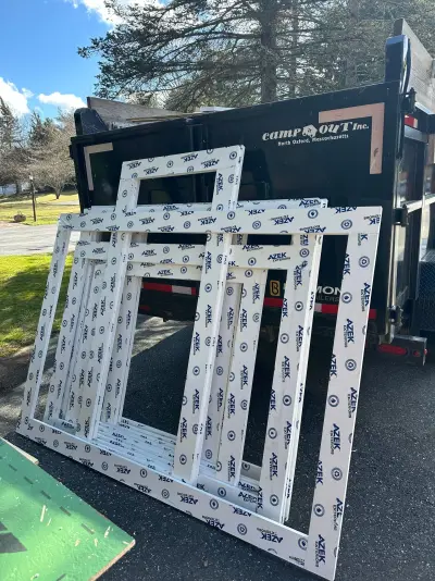 New Harvey casement windows with stained wood interior trim in Framingham, MA - photo 44